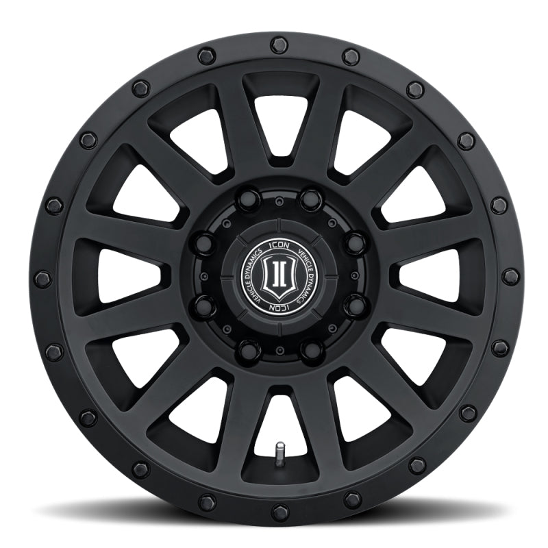 ICON Compression HD 18x9 / 8x6.5 / 12 mm / 5.5in BS Double Black Wheel