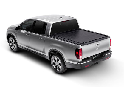 RetraxOne MX Retractable Tonneau Cover Matte One Piece Polycarbonate Finish 2017-2025 Honda Ridgeline without Stake Pockets