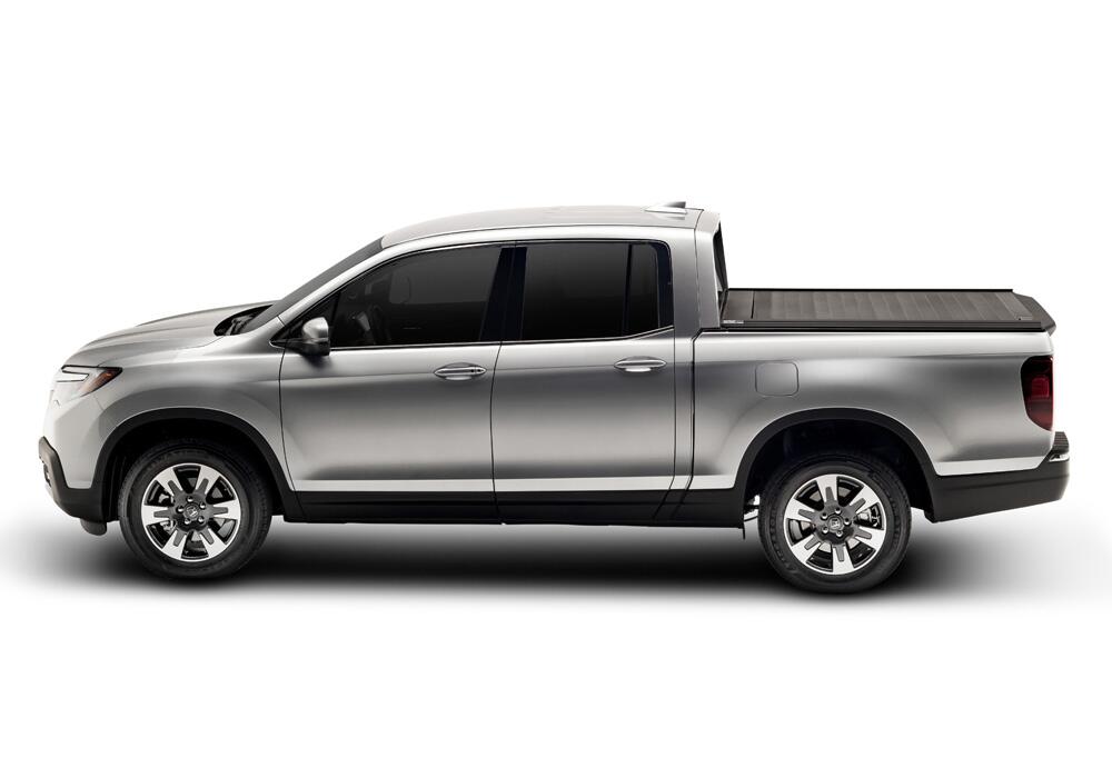 RetraxOne MX Retractable Tonneau Cover Matte One Piece Polycarbonate Finish 2017-2025 Honda Ridgeline without Stake Pockets