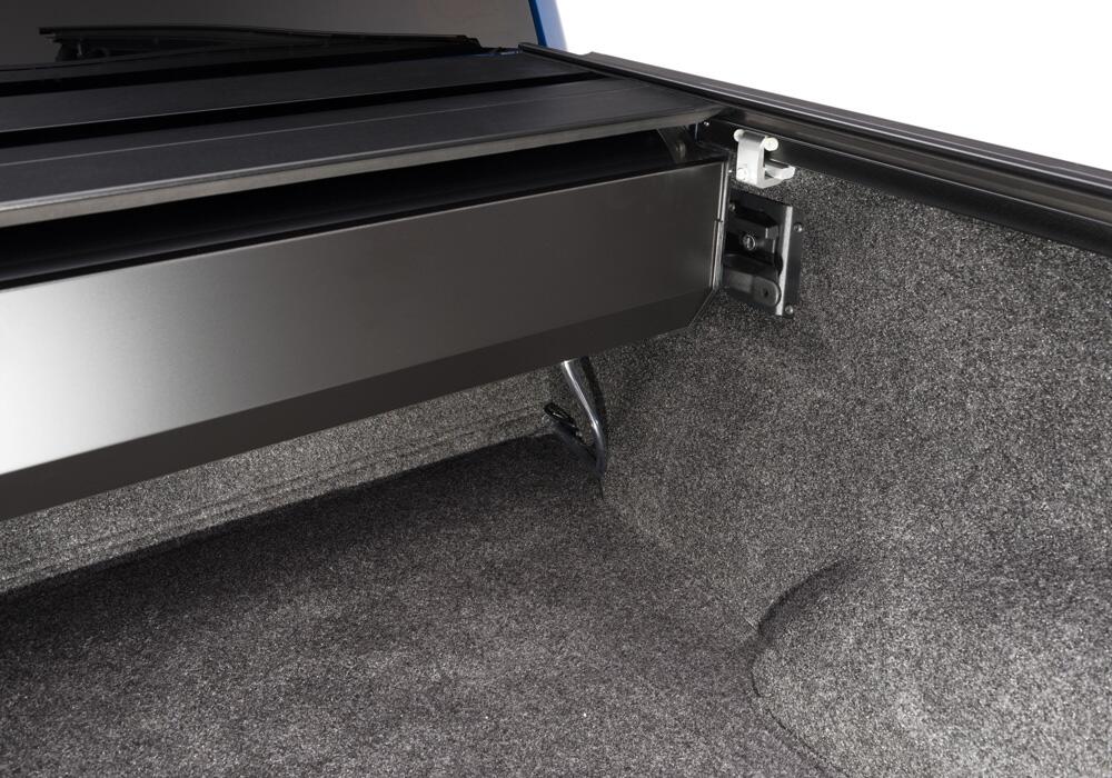 RetraxOne MX Retractable Tonneau Cover Matte One Piece Polycarbonate Finish 2004-2024 Nissan Titan Crew Cab 5' 7 inch Bed with or without Utili-Track System without Stake Pockets