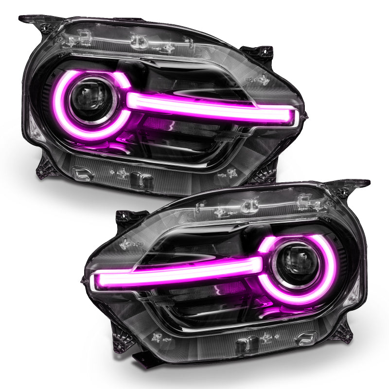 Oracle 2021 Ford Bronco Sport RGB+W Headlight DRL + Halo - ColorSHIFT w/ BC1 Controller