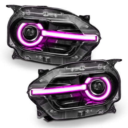 Oracle 2021 Ford Bronco Sport RGB+W Headlight DRL + Halo - ColorSHIFT w/ BC1 Controller