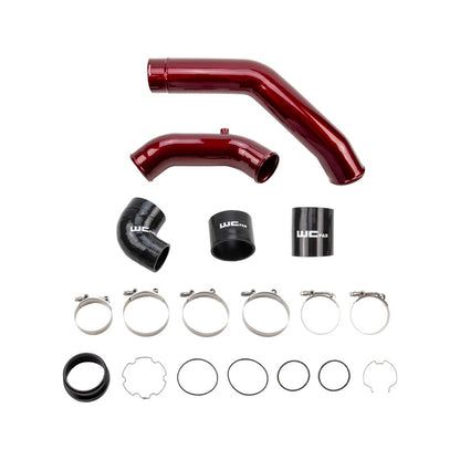 Wehrli 17-25 Ford 6.7L Powerstroke 6.7L High Flow Intercooler Pipe Kit - Gun Metal
