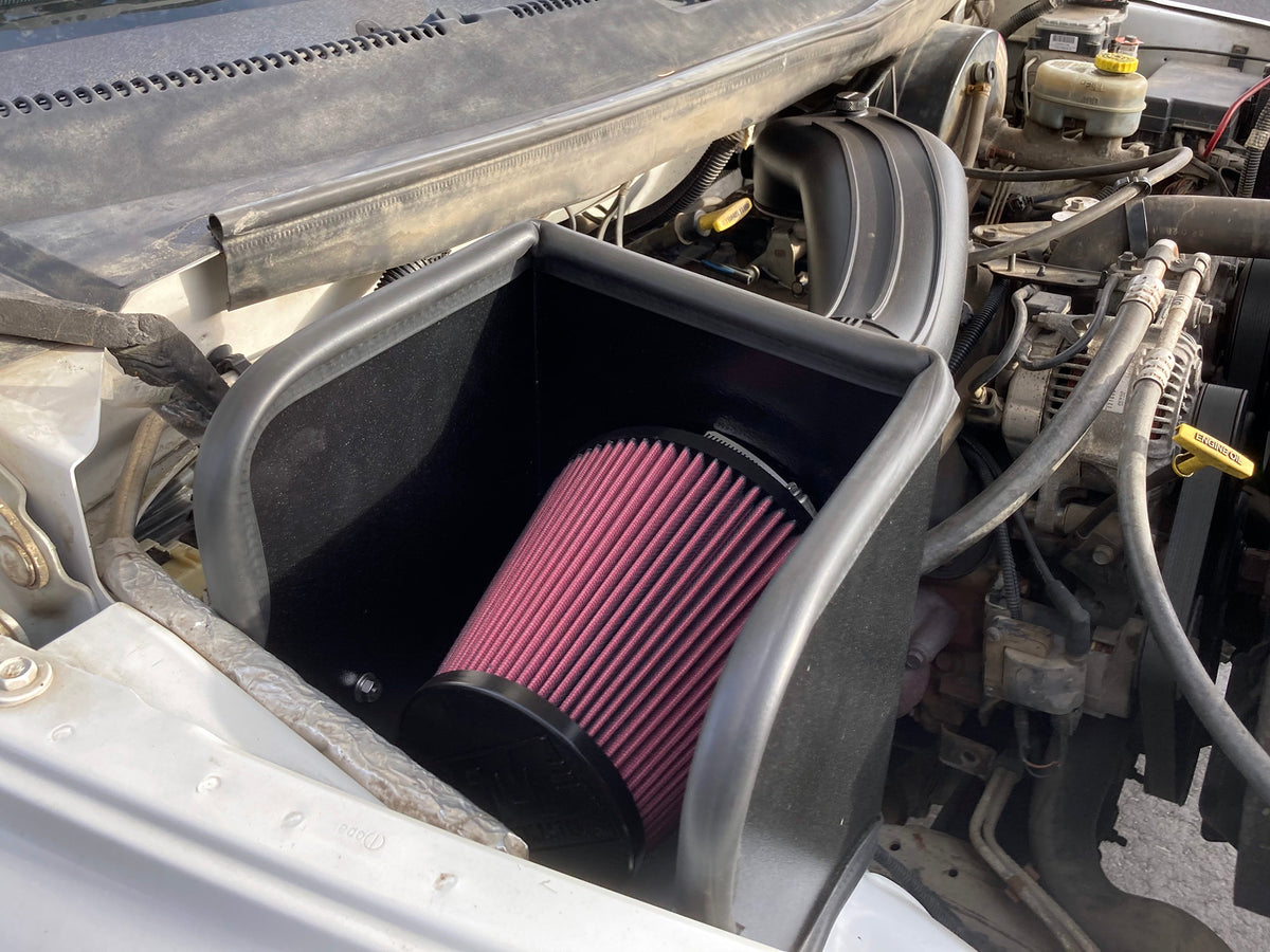 Delta Force Performance Air Intake Fits 1994-2001 Dodge Ram 1500, 1994-2002 2500, 3500 Trucks With 5.2L And 5.9L Engines Flowmaster