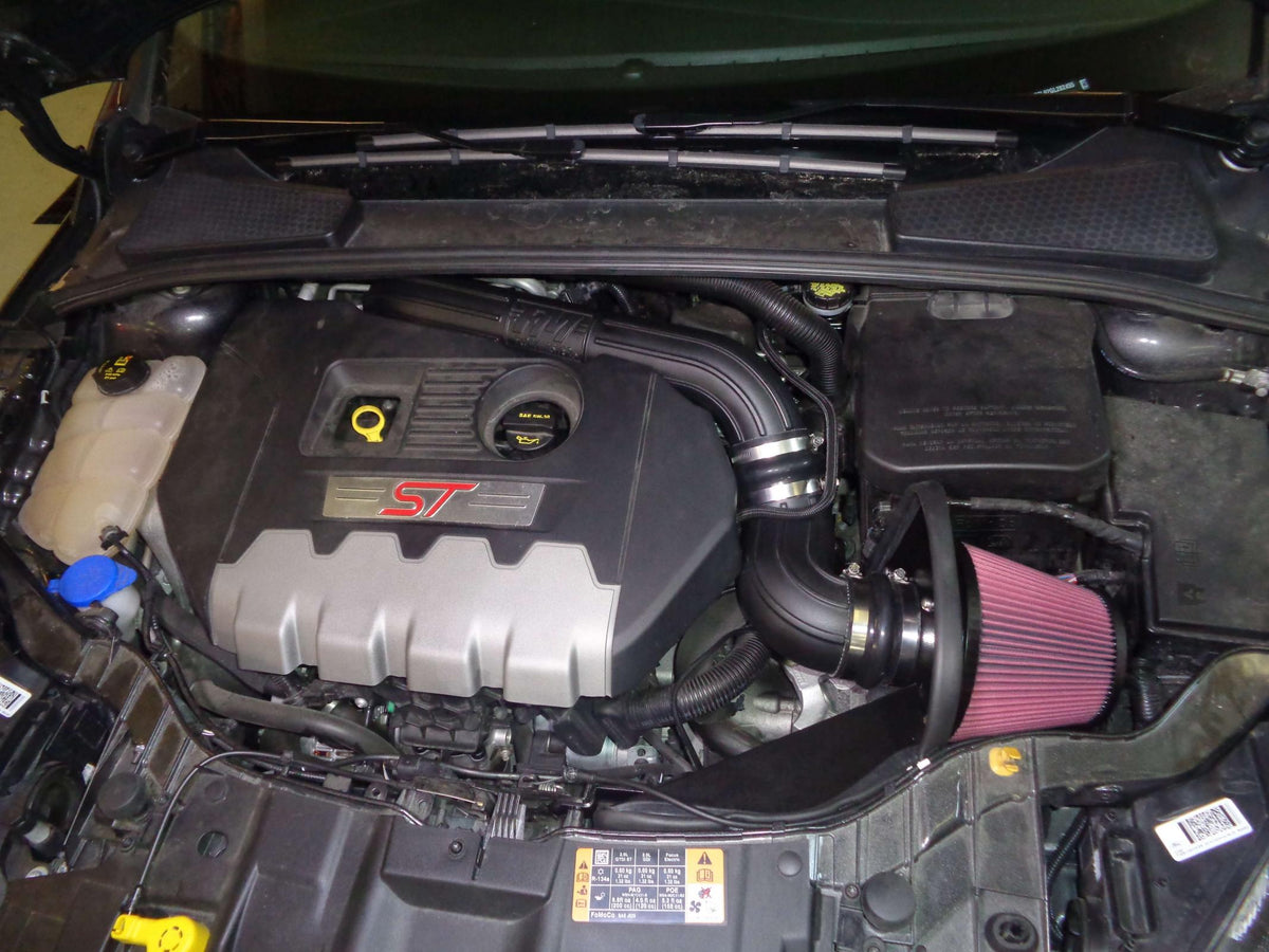 Delta Force Performance Air Intake Carb Compliant Fits 2015-2018 Ford Focus St With 2.0L Turbo Engine Only Fits 2015 Models With The Air Temp Style Sensor. Carb Compliant Under Eo # D-698-7 Flowmaster