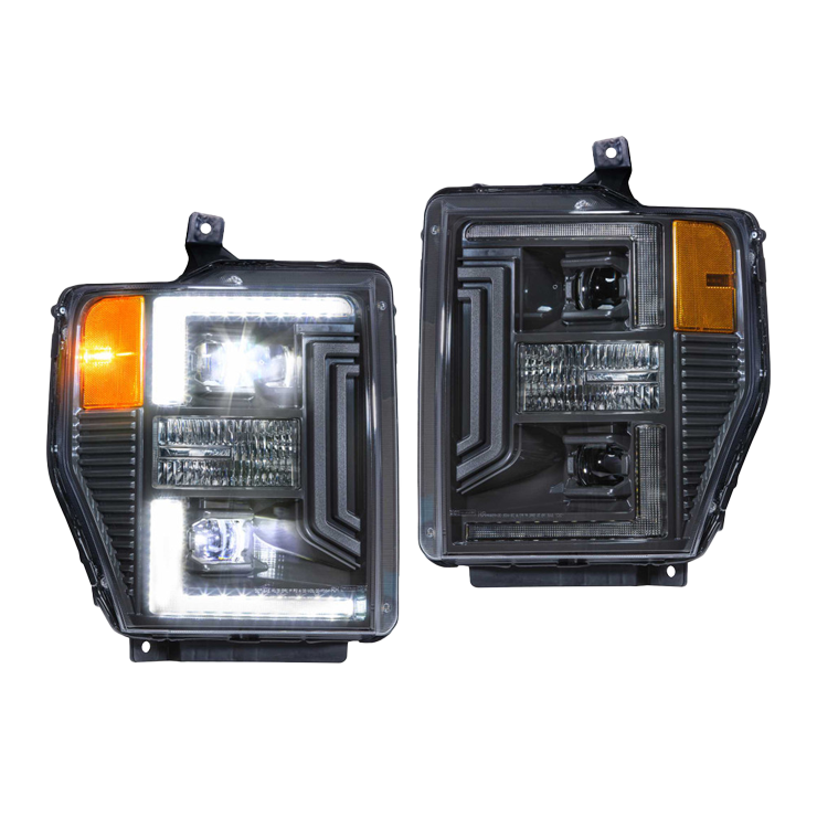 XDP Morimoto XB Hybrid LED Projector Headlights - 6.4 Powerstroke