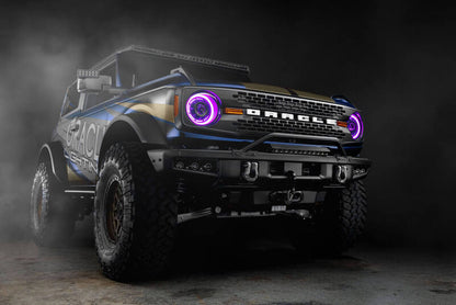 Oracle 2021+ Ford Bronco Oculus Bi-LED Projector Headlights - ColorSHIFT LED