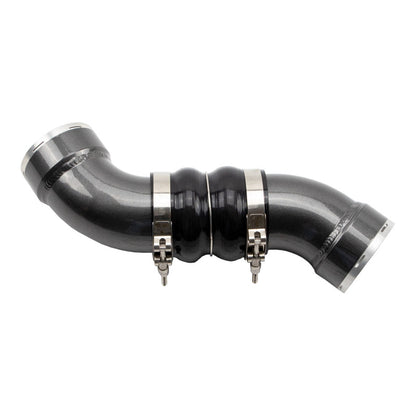 Wehrli 06-10 GM Duramax LBZ/LMM Passenger Side 3.5in Intercooler Pipe - Sparkle Bomber Orange