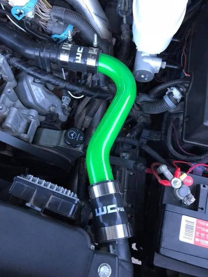 Wehrli 06-10 Chevrolet 6.6L LBZ/LMM Duramax Upper Coolant Pipe - Illusion Blueberry
