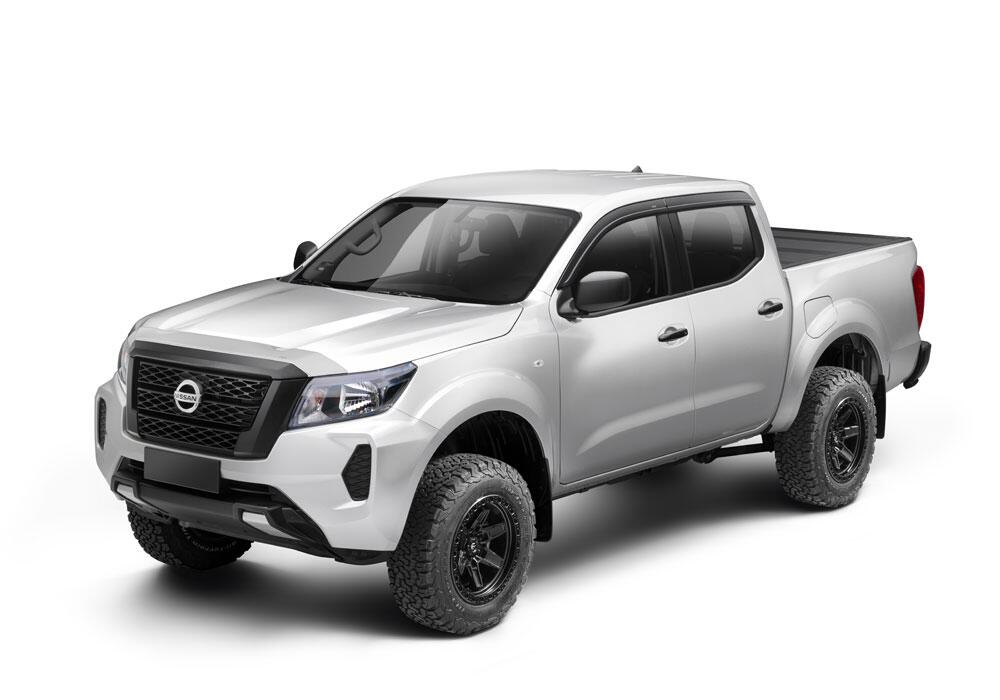 Aeroskin Hood Protector for 2014-2024 Nissan Np300/Np300 Frontier Chrome AVS