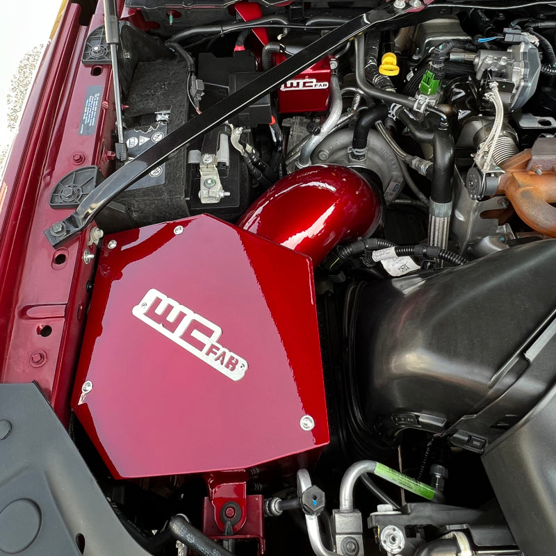 Wehrli 19-23 Cummins 6.7L 5in Intake Kit - Cat Yellow