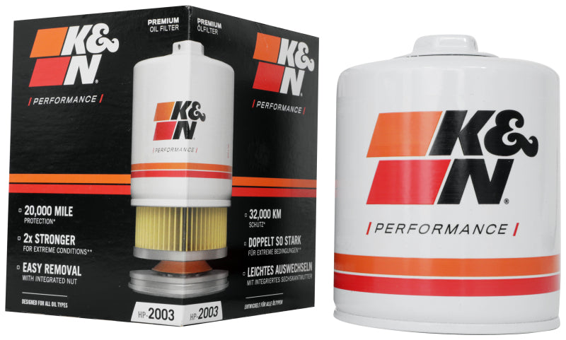 K&N Oil Filter OIL FILTER; AUTOMOTIVE