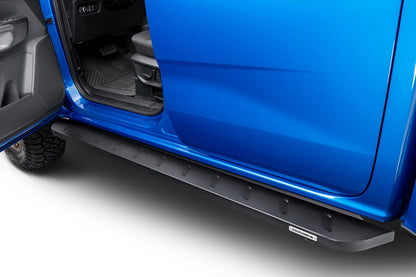 RB10 Running Boards With Mounting Brackets Textured Black 2019-2026 Ford Ranger Go Rhino