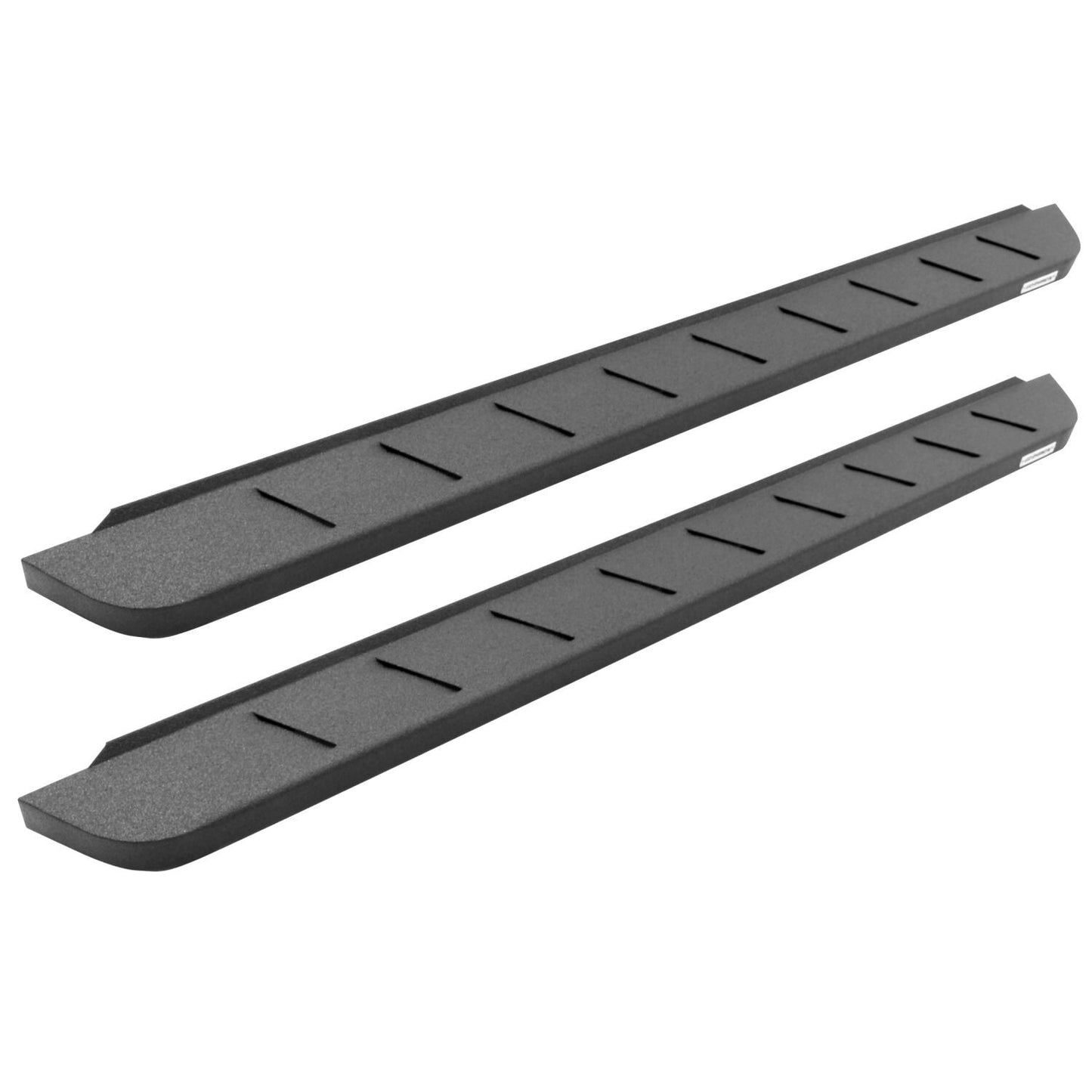 RB10 Running Boards With Mounting Brackets Protective Bedliner Coating 2014-2018 Silverado/Sierra 1500/2500 HD Go Rhino
