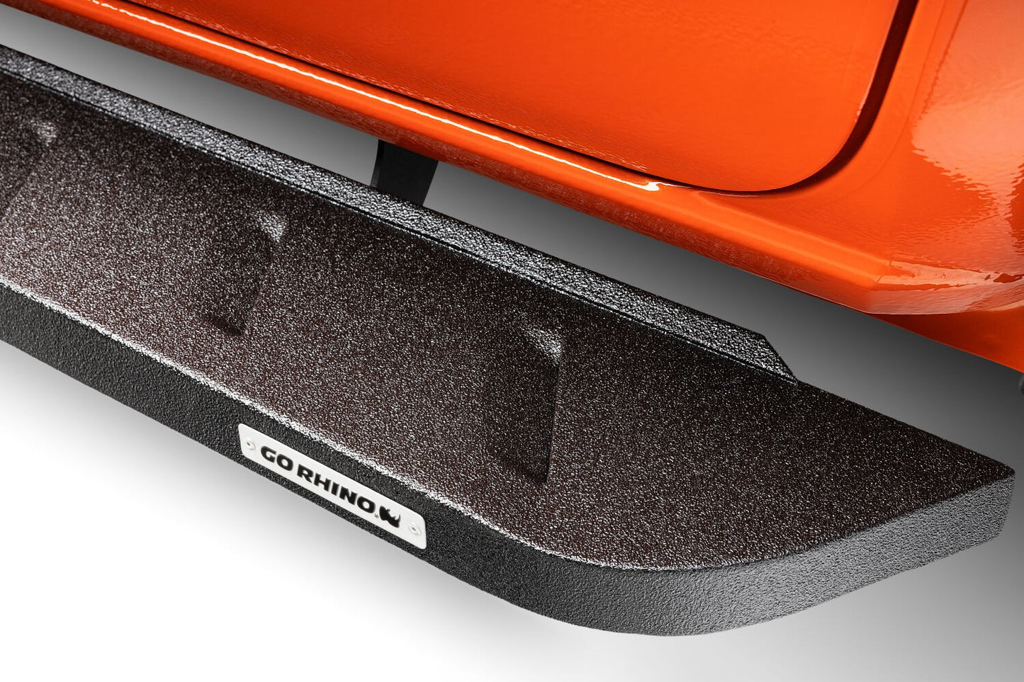 RB10 Running Boards With Mounting Brackets Protective Bedliner Coating 2014-2018 Silverado/Sierra 1500 2015-2018 Silverado/Sierra 2500 HD/3500 HD Go Rhino