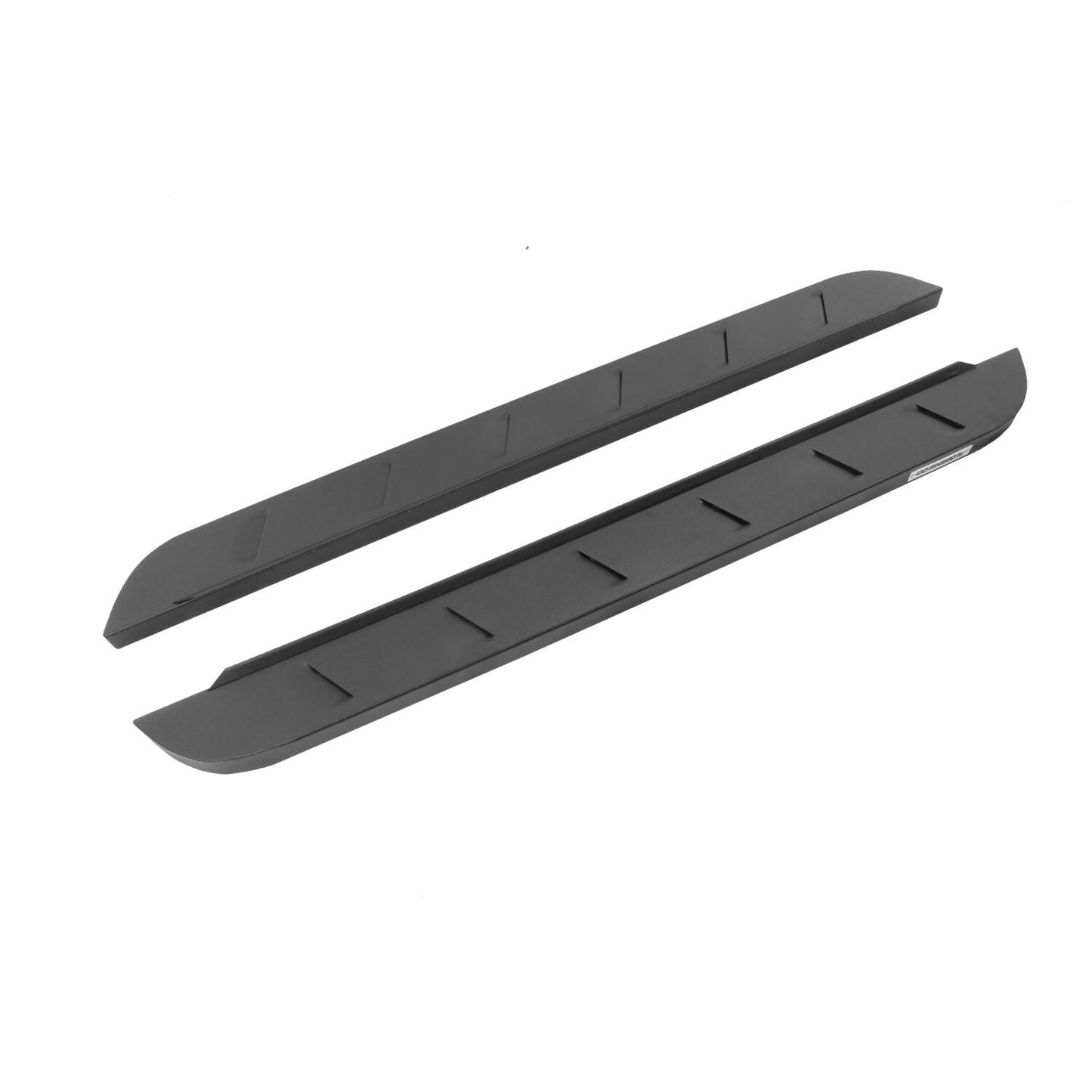 RB10 Slim Line Running Boards With Mounting Brackets Cruved Textured Black 2021-2025 Ford Bronco 2 Door Go Rhino