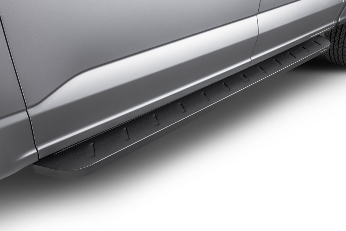 RB10 Running Boards With Mounting Brackets Textured Black 2015-2026 Ford F-150/ F-250/F-350 Go Rhino