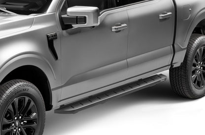 RB10 Running Boards With Mounting Brackets Textured Black 2015-2026 Ford F-150/ F-250/F-350 Go Rhino