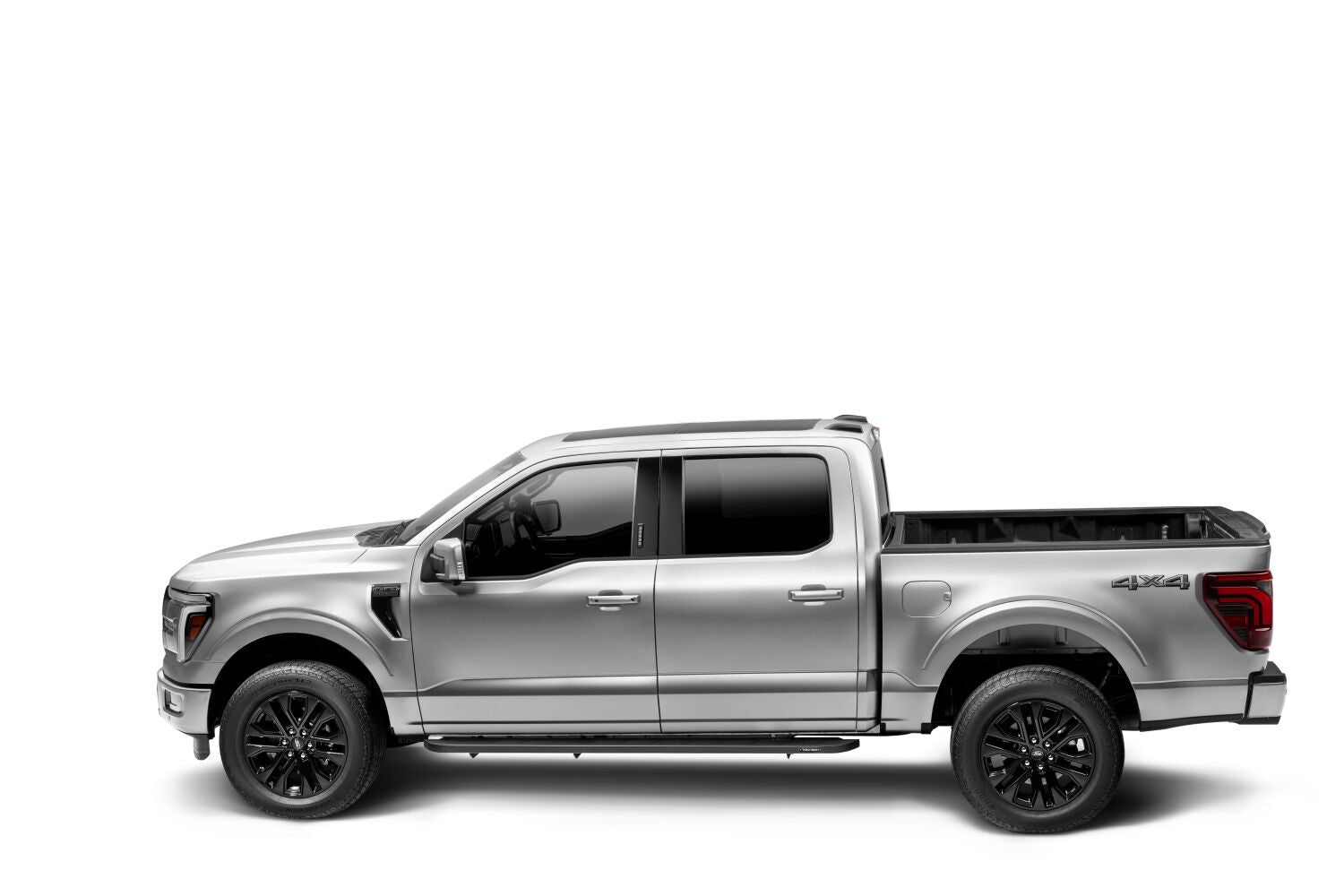 RB10 Running Boards With Mounting Brackets Textured Black 2015-2026 Ford F-150/ F-250/F-350 Go Rhino