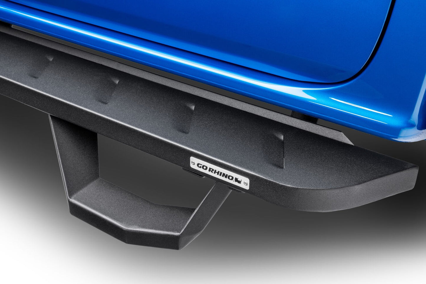 RB10 Running Boards With Mounting Brackets & 2 Pairs of Drop Steps Kit Textured Black 1999-2016 Ford F-250/F-350 Go Rhino