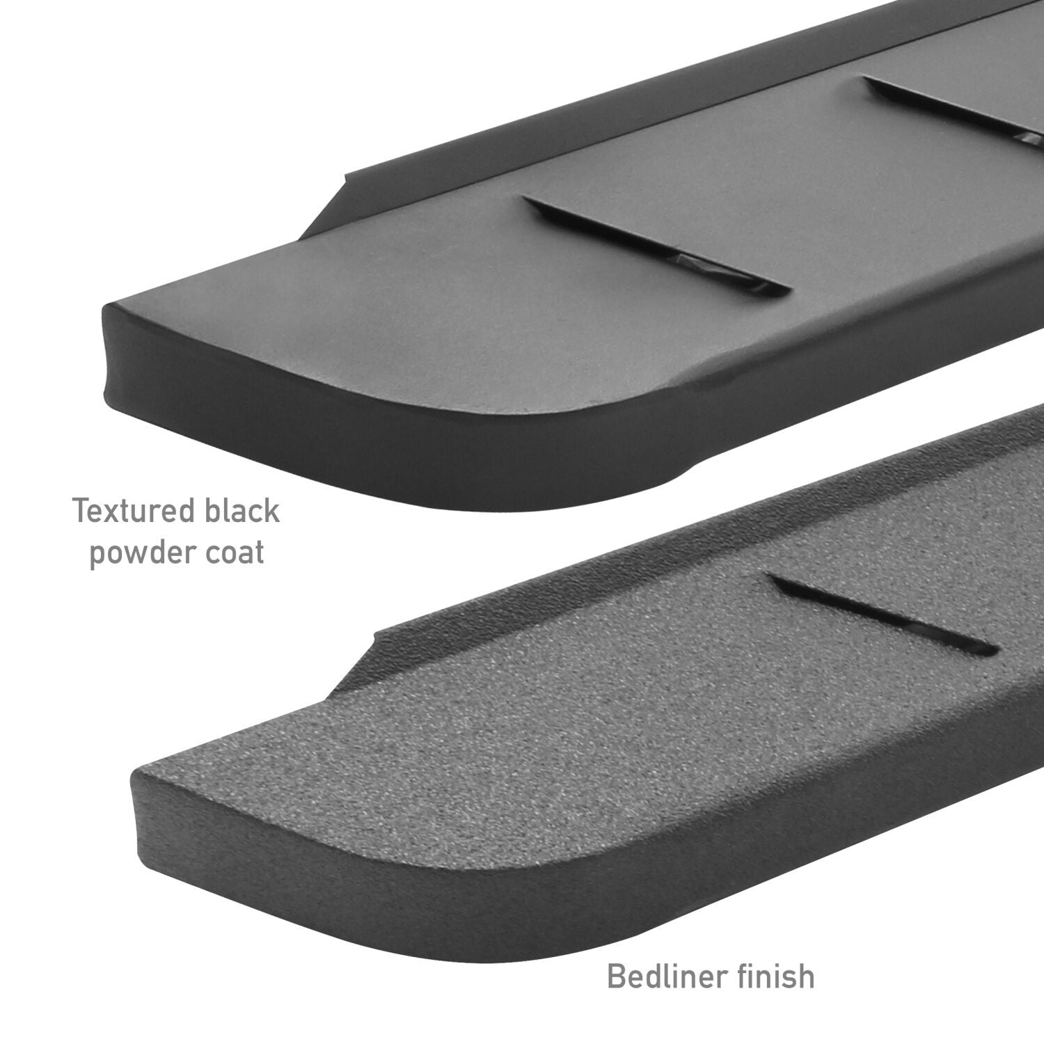 RB10 Running Boards With Mounting Brackets Textured Black 1999-2016 Ford F-250/F-350 Go Rhino