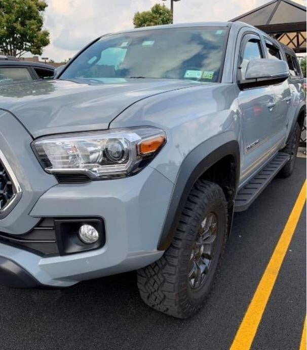 RB10 Running Boards With Mounting Brackets Textured Black 2007-2021 Toyota Tundra Extended Cab Go Rhino