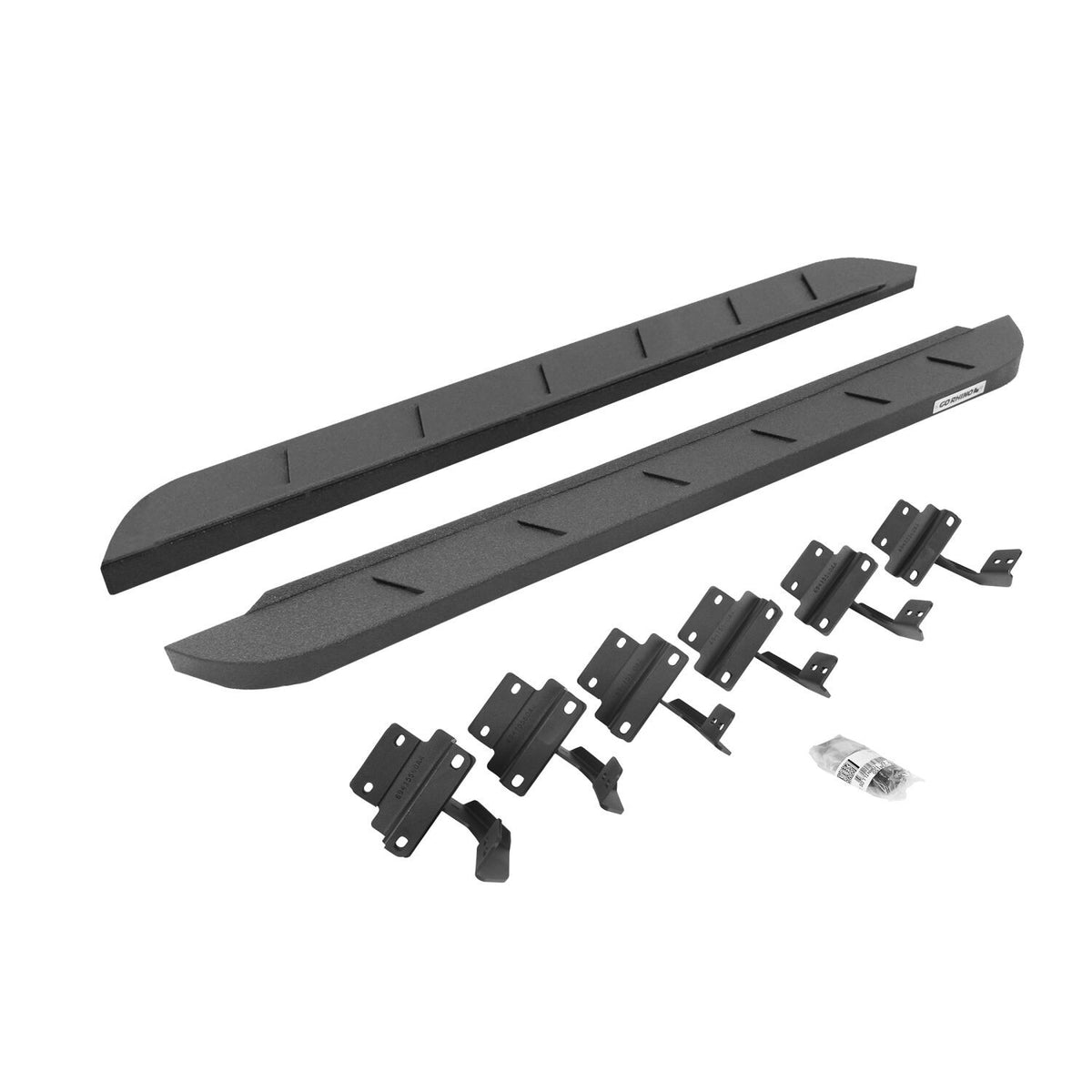 RB10 Slim Line Running Boards With Mounting Brackets Protective Bedliner Coating 2017-2026 Ford F-250/F-350 Go Rhino