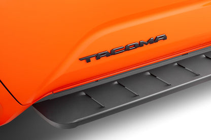 RB10 Running Boards with Mounting Brackets Kit Textured Black 2024-2026 Toyota Tacoma Go Rhino