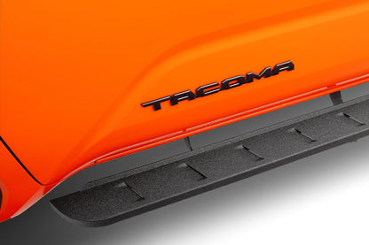 RB10 Slim Line Running Boards with Mounting Brackets Kit Protective Bedliner coating 2024-2026 Toyota Tacoma Go Rhino