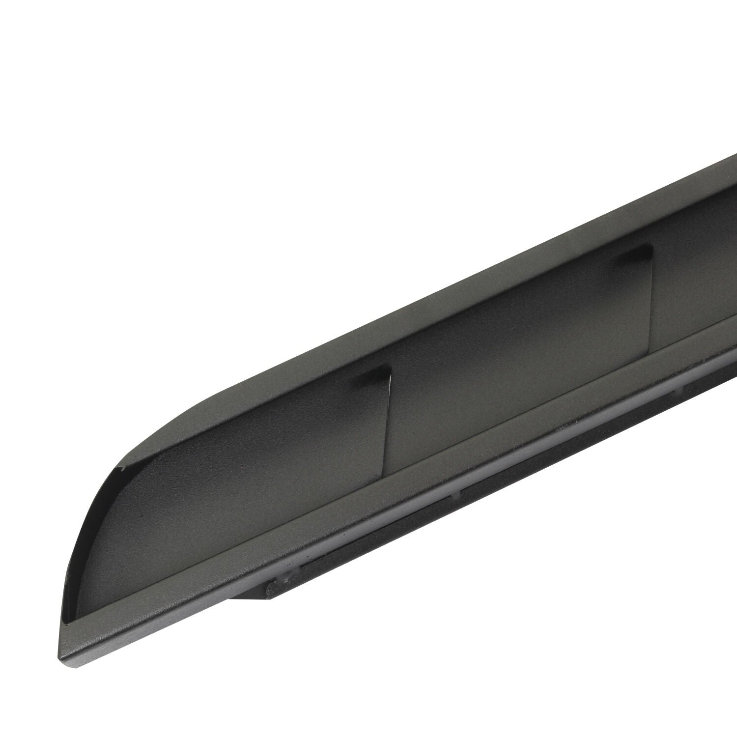 RB10 Slim Line Running Boards With Mounting Brackets Curved Textured Black 2020-2025 Jeep Gladiator Go Rhino