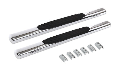 4 Inch OE Xtreme Series SideSteps Boards Only Polished Stainless Steel 1999-2026 Ford F-250/F-350 2002-2008 Dodge Ram 1500/2500/3500 Go Rhino