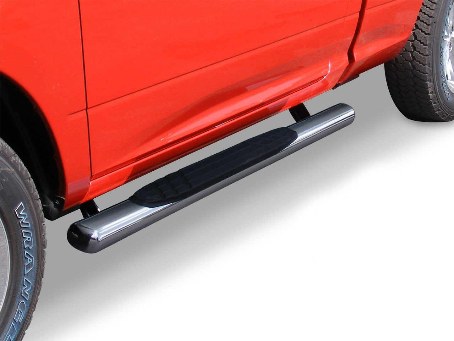 4 Inch OE Xtreme Series SideSteps Boards Only Polished Stainless Steel 1999-2026 Ford F-250/F-350 2002-2008 Dodge Ram 1500/2500/3500 Go Rhino
