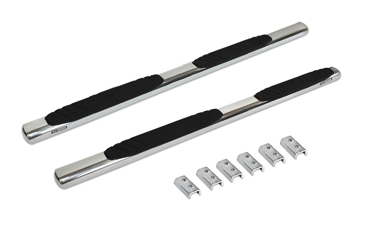 4 Inch OE Xtreme Series SideSteps Boards Only Polished Stainless Steel 1999-2026 Ford F-250/F-350 2020-2025 Jeep Gladiator Go Rhino