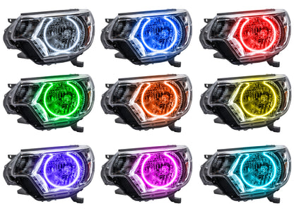 Oracle Toyota Tacoma 12-15 Halo Kit - ColorSHIFT w/ BC1 Controller