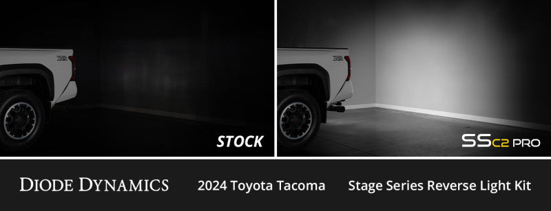 Diode Dynamics 2024+ Toyota Tacoma Stage Series Reverse Light Kit Brackets