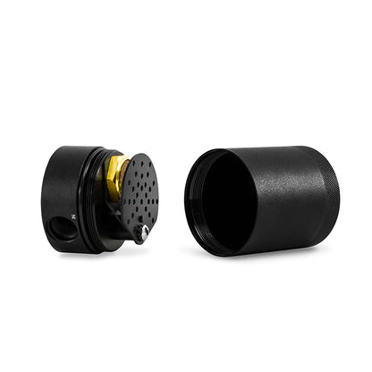 Mishimoto 12-18 Jeep Wrangler JK Baffled Oil Catch Can Kit - Black