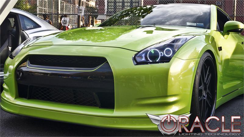 Oracle Nissan GT-R 09-13 Halo Kit - ColorSHIFT w/ BC1 Controller