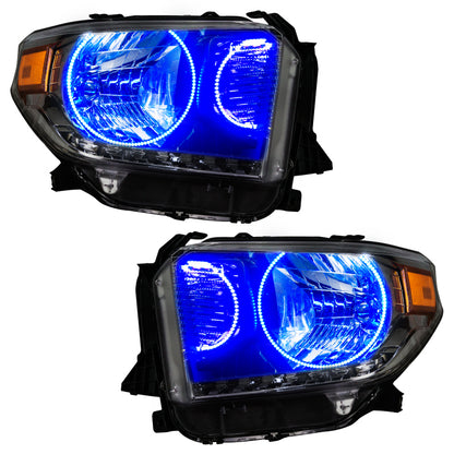 Oracle 14-17 Toyota Tundra SMD HL - Dual Halo Kit - ColorSHIFT w/ 2.0 Controller