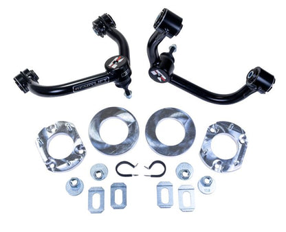3 Inch Front Lift Leveling Kit 2021-2024 Ford F-150 Tremor Includes Alignment Cams And Upper Control Arms ReadyLIFT