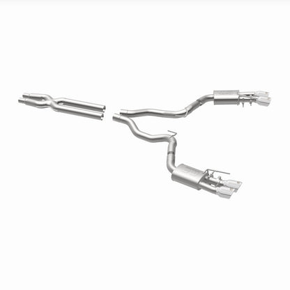 MagnaFlow SYS Cat-Back 2018 Ford Mustang GT 5.0L Competition Dual Exit Polished 4in Tips