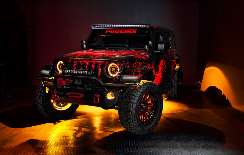 Oracle Oculus Bi-LED Projector Headlights for Jeep JL/Gladiator JT - w/ BC1 Controller