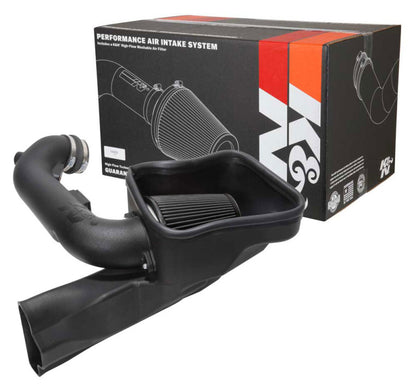 K&N 18-23 Ford Mustang GT 5.0L V8 F/I DRYFLOW Performance Air Intake System