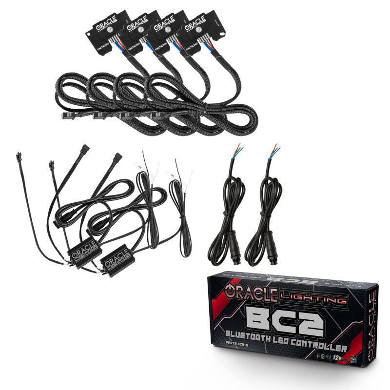 Oracle Jeep Wrangler JL/Gladiator JT RGB+W Headlight DRL Kit - w/ BC1 Controller
