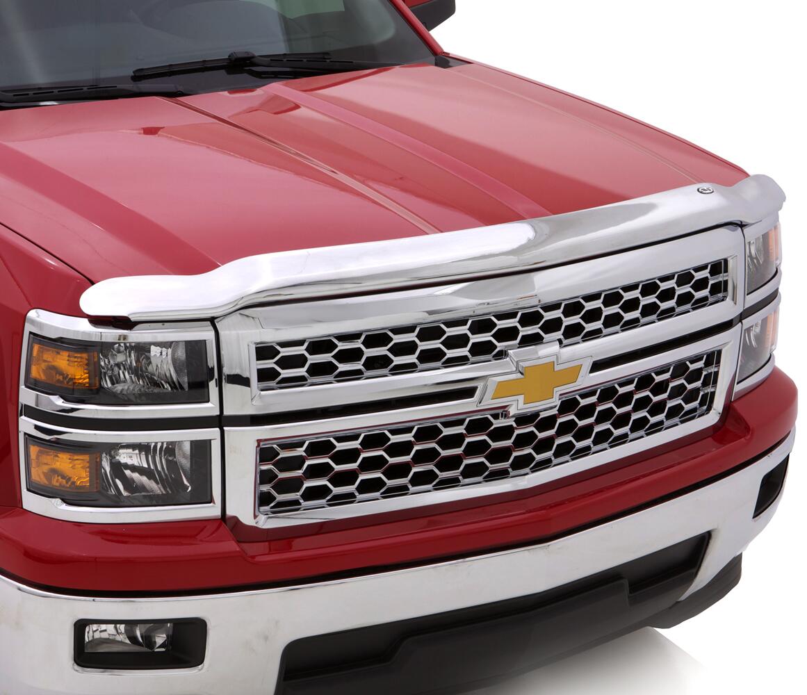 Chrome Hood Shield for 2017-2024 Nissan Titan AVS