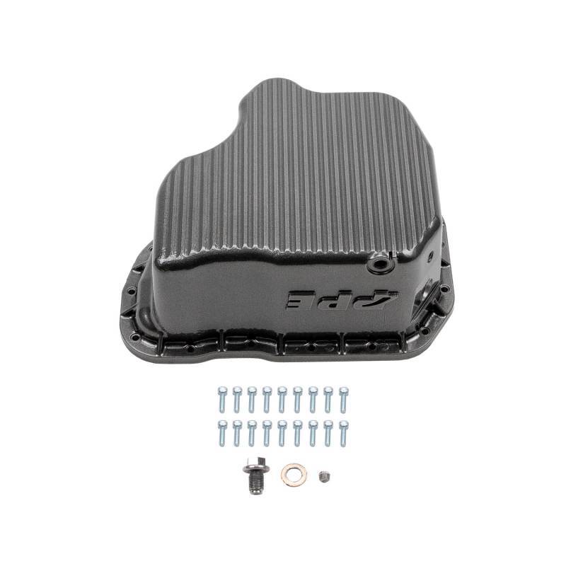 Wehrli 11-16 GM Duramax WCFab X PPE High Capacity Aluminum Oil Pan - Sparkle Copper