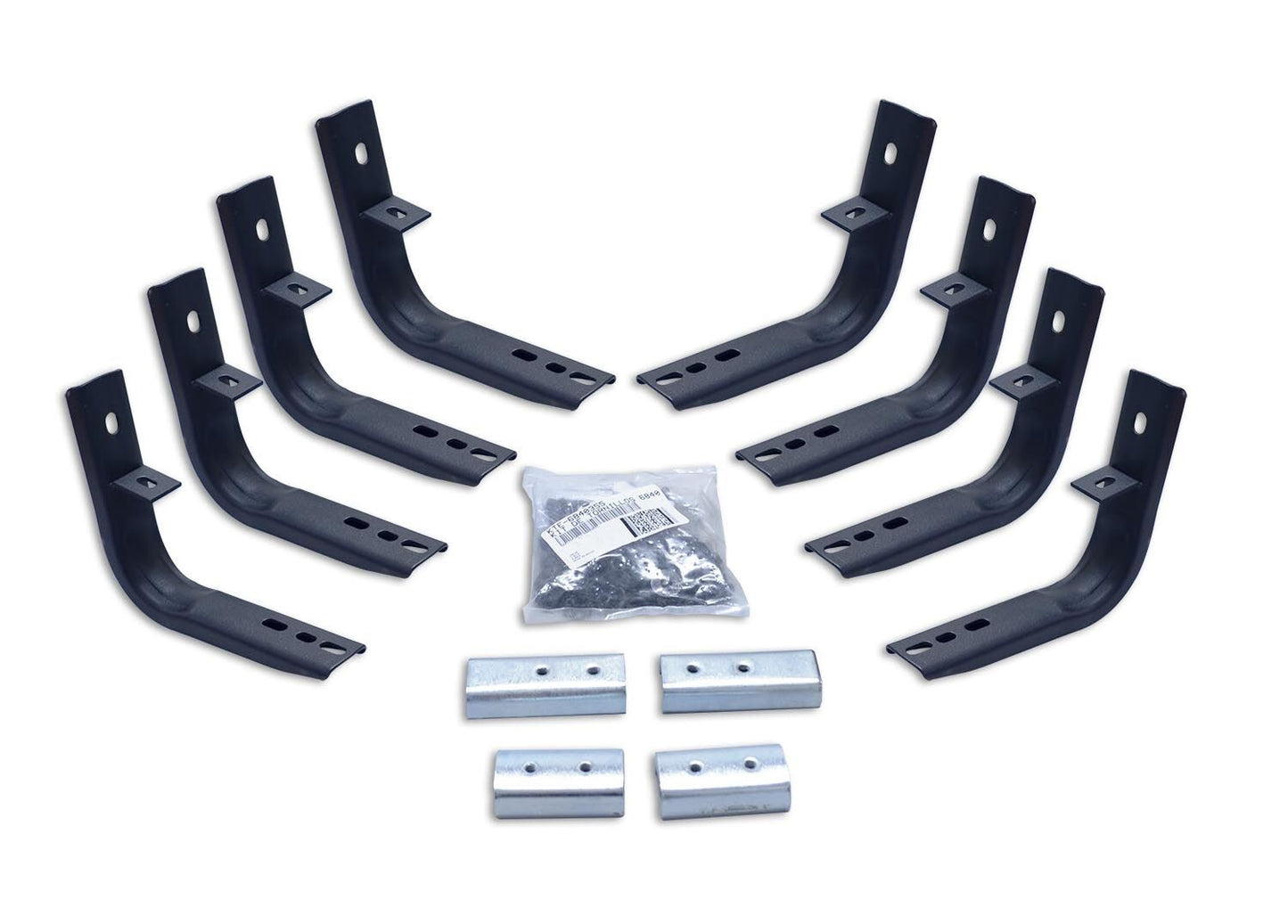 OE Xtreme Side Steps Mounting Brackets Only Textured Black 2015-2026 Colorado/Canyon Go Rhino