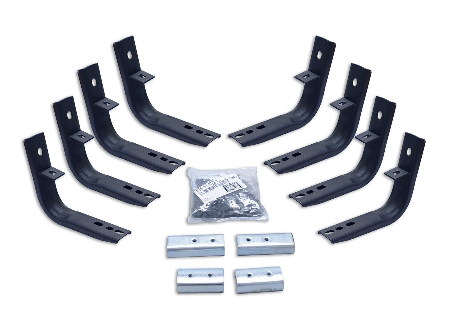 OE Xtreme Side Steps Mounting Brackets Only Textured Black 2015-2026 Colorado/Canyon Go Rhino
