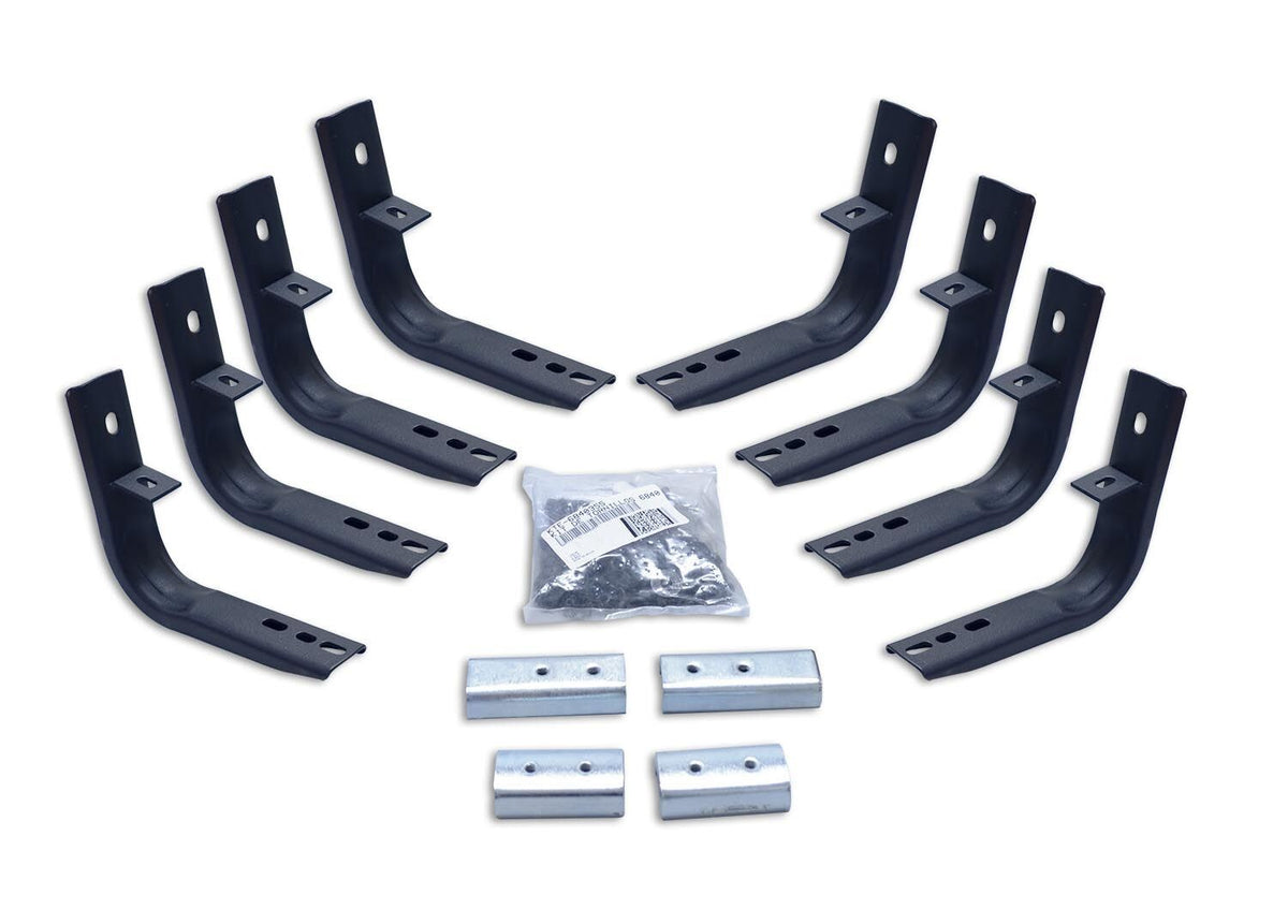 OE Xtreme Side Steps Mounting Brackets Only Textured Black 2015-2026 Colorado/Canyon Go Rhino