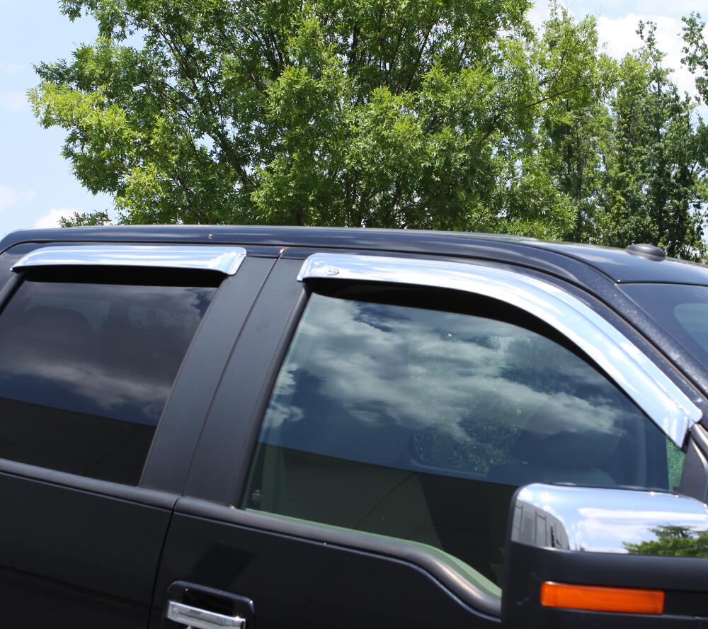 Ventvisor Deflector for 1999-2007 Silverado/Sierra 1500 Chrome Outside Mount 4 Piece AVS