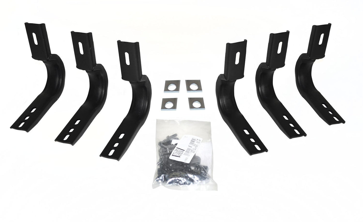 OE Xtreme Side Steps Mounting Brackets Only Textured Black 2007-2013 Chevrolet Avalanche 2007-2018 Silverado/Sierra Go Rhino